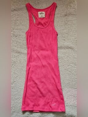 ❌SOLD❌ Hollister Pink Racerback Tank Top XS
